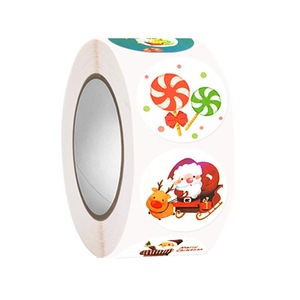 Chứng khoán đã sẵn sàng giáng sinh mã vạch dán dính nhãn tùy chỉnh UPC - Product Image 2