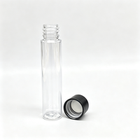 Tube en PET transparent de 22*120 mm résistant aux enfants pour l'emballage de pilules, avec couvercle à vis CR