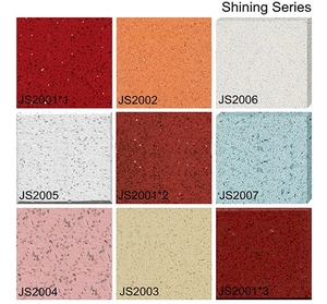 Nhà Máy Giá Trắng Sparkle Nhân Tạo Thạch Anh Đá Phòng Ăn Bàn Top Bếp Counter Tops <span class=keywords><strong>Countertop</strong></span> - Product Image 5