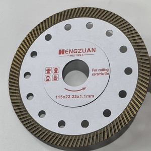 Disco de sierra de diamante turbo ultrafino OEM de 4.5in/5in con base de cobre premium para azulejos de porcelana, gres, piedra sinterizada <span class=keywords><strong>Dekton</strong></span> y <span class=keywords><strong>Neolith</strong></span>, prensado en caliente - Product Image 2