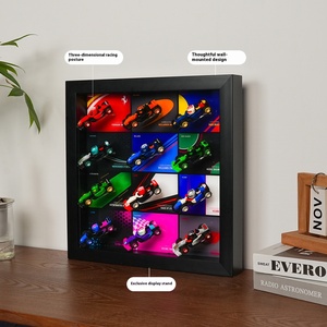 Expositor de Bloques de Construcción Lego F1 Racing, Moderno Expositor Acrílico para Cajas Sorpresa, Diseño para Colgar en la Pared para Sala de Estar - Product Image 6