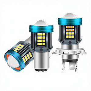 <span class=keywords><strong>H4</strong></span> Motor166 <span class=keywords><strong>Dual</strong></span> <span class=keywords><strong>Color</strong></span> 49 SMD Lamp Beam Led Motorfiets Spotlight Super Heldere Mini Laser Lens Retrofit/Upgrade Koplamp - Product Image 4