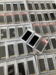 ขนตาปลอมแคชเมียร์แบบ Private Label หนาฟู สีดำด้าน เรียบลื่นดุจขนมิงค์ ทำมือ ง่ายต่อการต่อเป็นพัด ไม่ทดลองกับสัตว์ - Product Image 4