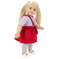 Poupée en vinyle et peluche de 18 pouces, personnalisable selon votre design, avec des fonctionnalités éducatives, pour les enfants de sexe unisexe