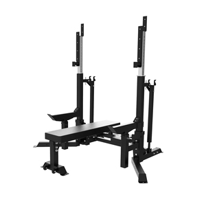 Máquina de Entrenamiento de Fuerza <span class=keywords><strong>2</strong></span> en 1 TZ FITNESS GC-5035, Banco de Pesas y Soporte para Sentadillas Comercial, Peso Máximo del Usuario 200 kg, Pesas Libres - Product Image 1