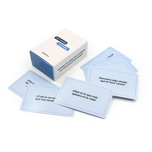 Juego de Cartas Personalizado de Alta Calidad, Divertido <span class=keywords><strong>para</strong></span> Familiares y <span class=keywords><strong>Amigos</strong></span>, <span class=keywords><strong>con</strong></span> Impresión de Bebidas, Venta al Por Mayor - Product Image 3