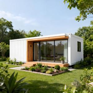 Nhà container 20ft tiêu chuẩn-6m x 2.4m x 2.9m, cách nhiệt, bao gồm cửa sổ và cửa ra vào - Product Image 2