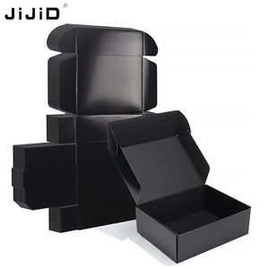 JiJiD 맞춤형 럭셔리 화장품 소형 배송 상자 재활용 컬러 인쇄 로고 핑크 배송 상자 - Product Image 6