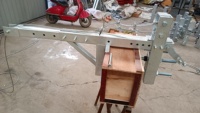 Pinces de parapet galvanisées ZLP630/800/1000 pour plateforme suspendue
