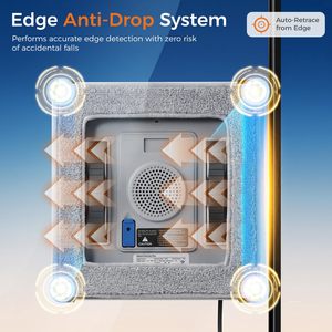 Robot Limpiacristales Inteligente Mejorado con Modos Seco/Húmedo y Anticaída, el Más Vendido para Uso Doméstico - Product Image 2
