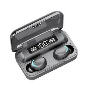 Ipx7 निविड़ अंधकार द्विकर्ण कॉल बीटी-कान F9 F9-5c F9-5 Earbuds में 5.0 सच वायरलेस हेडसेट ईरफ़ोन मिनी हेड फोन्स