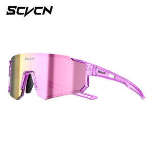 Occhiali da Ciclismo SCVCN con Protezione UV400, Montatura in PC, Occhiali Sportivi per MTB, Bici da Strada, Corsa, Attività all'Aperto, per Uomini e Donne - Product Image 1