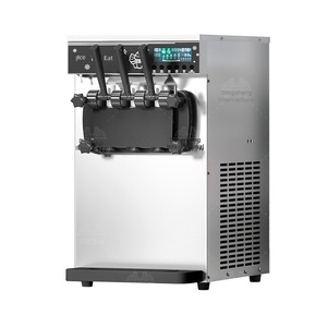 Macchina per Gelato Commerciale, Verticale e da Banco, Mini Gelatiera Automatica per Gelato Soft e Coni - Product Image 1