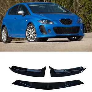 Car Front Bumper Splitter Lip Diffuser Body Kit Spoiler Deflector Lips Diffuser Guard Protection For Seat Leon 2012-2019