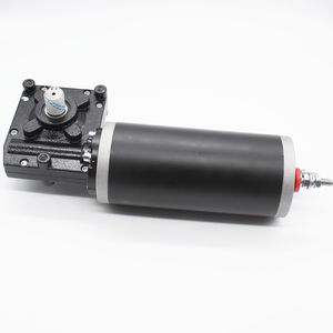 직경 73mm 12V 24V 48V 하이 토크 메탈 기어 Dc 웜 기어 모터 - Product Image 6