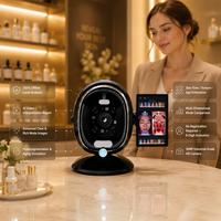 Appareil d'analyse cutanée IA portable professionnel, caméra 36MP, scanner facial 3D, 10 images spectrales HD, prise USB US pour salon de beauté