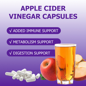 Capsules de Vinaigre de Cidre de Pomme en Gros (OEM) avec Vitamine D3 et Zinc pour la Gestion de l'Appétit et la Gestion Corporelle - Product Image 5
