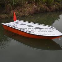 14.1 FT Coques de sauvetage d'assaut en aluminium bon marché Pêche à vendre Bateau de vitesse Bateau Tiller Steer Bateau en aluminium
