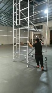 Thiết kế hiện đại giàn giáo thang máy điện 2m-12M điều khiển di động di động gấp nền tảng 3m 4M 5M 6M - Product Image 4