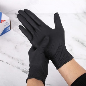 ถุงมือไนไตรล์แบบหนา 6 มิล สำหรับงานหนัก ใช้ในร้านสัก ร้านทำผม ร้านทำเล็บ ร้านเสริมสวย ป้องกันสารเคมี รับทำโลโก้ OEM - Product Image 6