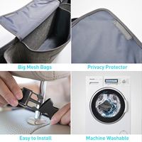 Organisateur de siège auto pour enfants, sac de rangement multi-poches avec support pour tablette, organisateur de voyage pour siège arrière, accessoire pour les voyages en famille