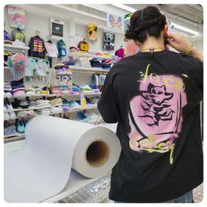 Papier de transfert de papier blanc personnalisé OEM pour la sublimation pour l'application de vêtements en tissu foncé - Product Image 3