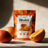 Op maat gemaakte biologisch afbreekbare hersluitbare staande pouch voor gedroogde mango, ananas en andere gedroogde fruit snacks, geurdicht.