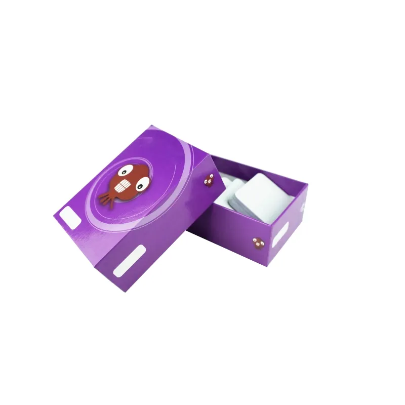 Boîtes cadeau en papier pour enfants avec couvercle d'emballage en carton rigide et boîte de base