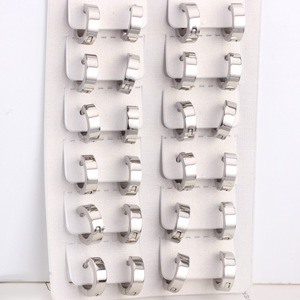 Ultima moda gioielli in acciaio inossidabile eleganti orecchini placcati in oro da donna orecchini piercing <span class=keywords><strong>antiallergici</strong></span> gioielli - Product Image 3