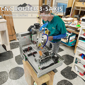 เครื่องแกะสลักไม้ซีเอ็นซี 2030 3040 3060 4060 แบบ 3 4 5 แกน 220V 110V สำหรับแกะสลักแผ่นวงจรพิมพ์ เจาะ และกัด - Product Image 3