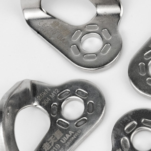 Nhà Máy 25KN thép không gỉ leo núi Neo Bolt Hanger tấm cho thiết bị leo núi thiết bị 12 mét thép móc áo - Product Image 4