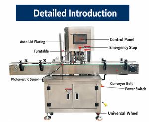 Macchina Automatica per Sigillatura Lattine in Alluminio per Uso Commerciale nella Produzione di Imballaggi <span class=keywords><strong>Alimentari</strong></span> e Bevande - Product Image 4