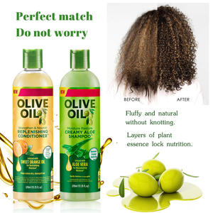Shampoo à l'huile d'olive de marque célèbre avec de l'aloe vera pour hydrater, renforcer et restaurer - Product Image 2