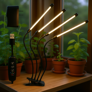 Lampe de culture pour plantes d'intérieur IMounTEK 80W COB LED, spectre complet, intensité réglable, indice de protection IP65 pour plantes d'intérieur - Product Image 2