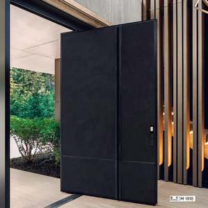 Puerta de Entrada Doble de Vidrio Templado con Sistema Inteligente de Seguridad y Luz Lateral, Fabricada en China <span class=keywords><strong>2026</strong></span> - Product Image 4