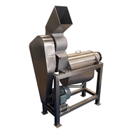 Motoraangedreven Groente-En Fruitpulpmachine Voor Fruitverwerkingsfabriek 1.5kw Power Lange Levensduur