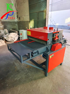 Scie à panneaux en bois semi-automatique avec alimentation réglable 15m/min, largeur 600mm, pour la dé<span class=keywords><strong>coupe</strong></span> de bois dur, en stock - Product Image 2