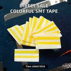 Vente directe usine – Ruban de jonction SMT double face coloré, adhésif acrylique sensible à la pression, support papier, antistatique - Product Image 2