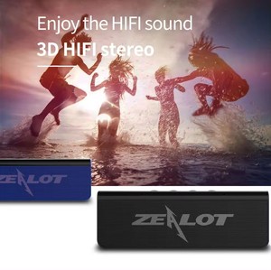 <span class=keywords><strong>Mini</strong></span> Music Box xách tay 3D âm thanh Surround Stereo Hifi <span class=keywords><strong>mini</strong></span> không dây DJ Box Set nhà hệ thống âm thanh loa Zealot S31 - Product Image 6