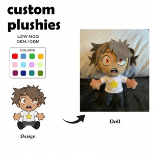 Peluches personnalisées avec logo, fabricant de jouets en peluche, veste à paillettes personnalisée pour idoles K-pop, faible MOQ, poupée en peluche. - Product Image 2