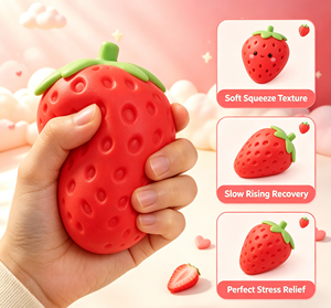 ของเล่นบีบผักนุ่มนิ่มแบบปรับแต่งได้ บรรเทาความเครียด เหมาะสำหรับของขวัญทางธุรกิจและของแจกในงานอีเว้นท์ - Product Image 6