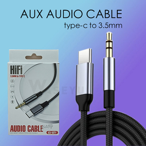 Câble audio USB C vers prise <span class=keywords><strong>jack</strong></span> 3,5 mm, câble pour casque, autoradio, compatible avec <span class=keywords><strong>iPhone</strong></span> 16 15 Pro Max Samsung Galaxy S24 S23 S22 - Product Image 4