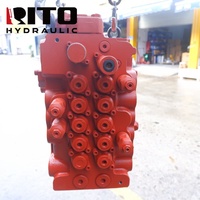 Vanne de commande RITO JS130FPF pour chenilles JS130 JS130W JS150LC, pièces d'excavatrice, roulement de piston à engrenages hydrauliques, vanne de chenille
