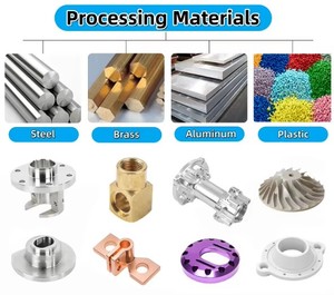 Pièces usinées CNC sur mesure en laiton, usinage par électroérosion à fil, tournage 3D, fraisage, composants métalliques filetés, brides, écrous, traitement de surface PVD pour - Product Image 2