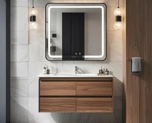 <b>Mirror</b> Led Bathroom <b>Mirror</b> <b>Light</b> <b>Vanity</b> Switch Wall Bathroom Toilet Hotel Backlit <b>Mirror</b> Water Proof - Product Image 5