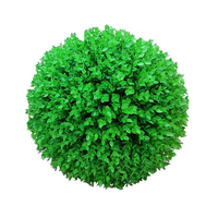 Boule d'herbe artificielle en plastique écologique 18-58 cm pour jardin, balcon, mariage, décoration de fête à domicile, cour, longue durée