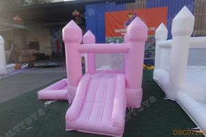 Lilytoys gonflable fête de mariage Commercial rose rebond maison enfants sautant château avec toboggan piscine gonflable blanc videur - Product Image 3