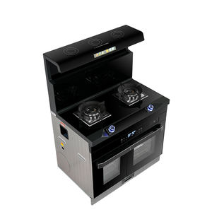 Table <span class=keywords><strong>de</strong></span> <span class=keywords><strong>cuisson</strong></span> <span class=keywords><strong>intégrée</strong></span> 4 en 1 pour la cuisine domestique Cuisinière à <span class=keywords><strong>gaz</strong></span> multifonctionnelle <span class=keywords><strong>Hotte</strong></span> à vapeur simple et four simple - Product Image 5