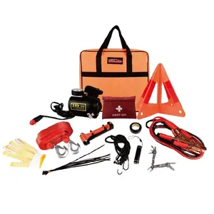 Kit de voiture d'urgence, kit de fournitures d'urgence, d'hiver