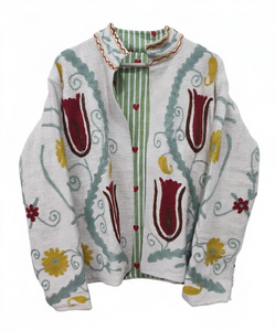 Chaqueta Cárdigan Brillante con Lentejuelas y Borlas, de Algodón Tejido, con Cuello Alto y Manga Larga, Estilo Y2K para Mujer, Ideal para Fiestas, Clubes y Espectáculos - Product Image 1